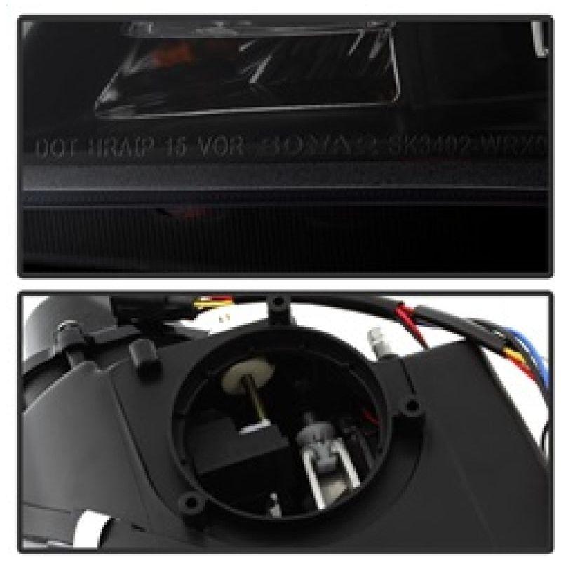 SPYDER 5083913 - SPY5083913 - Spyder Subaru WRX 06-07 Projector Headlights - HID Model Only - Black PRO-YD-SWRX06-HID-LBDRL-BK - Shipped in Europe - Tuningsupply.com