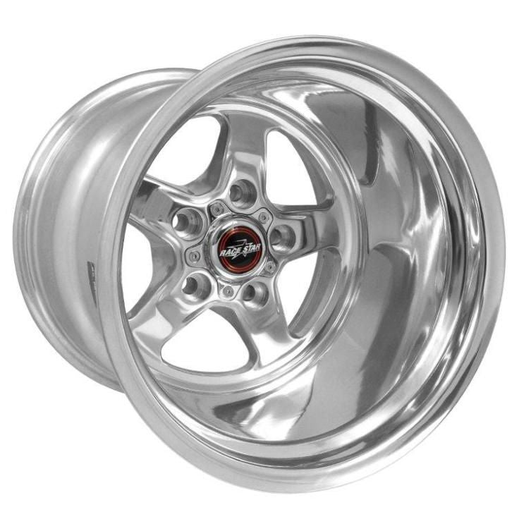 Race Star 92-514247DP - RST92-514247DP - Race Star 92 Drag Star 15x14.00 5x4.75bc 4.00bs Direct Drill Polished Wheel - Shipped in Europe - Tuningsupply.com