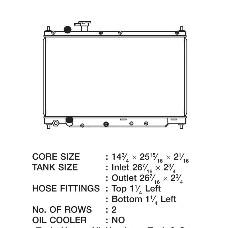 CSF 7009 - CSF7009 - CSF 00-10 Honda S2000 Radiator - Shipped in Europe - Tuningsupply.com