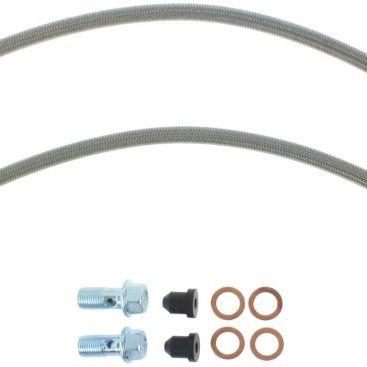 Stoptech 950.44003 - STO950.44003 - StopTech 06-08 Lexus IS350 / 06 GS300/GS430 Stainless Steel Front Brake Lines - Shipped in Europe - Tuningsupply.com