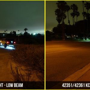 KC HiLiTES 42361 - KCL42361 - KC HiLiTES 97-06 Jeep TJ/Univ. 7in. Gravity LED H4 DOT Approved Replac. Headlight (Pair Pack System) - Shipped in Europe - Tuningsupply.com