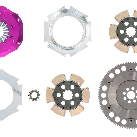 Exedy HM032SBL - EXEHM032SBL - Exedy 2002-2006 Acura RSX L4 Hyper Compe-R Twin Cerametallic Clutch Rigid Disc - Shipped in Europe - Tuningsupply.com