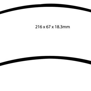 EBC DP41305R - EBCDP41305R - EBC 01-05 Cadillac Deville 4.6 HD Yellowstuff Front Brake Pads - Shipped in Europe - Tuningsupply.com