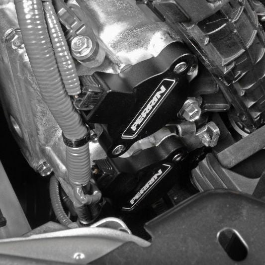 Perrin Performance PSP-ENG-172BK - PERPSP-ENG-172BK - PERRIN 15-25 Subaru WRX / 04-18 Forester / 20-25 OBXT & LGXT Cam Solenoid Cover - Black - Shipped in Europe - Tuningsupply.com