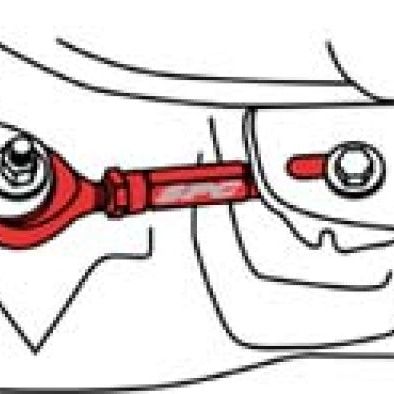 SPC Performance 69450 - SPC69450 - SPC Performance 88-00 Honda Civic/90-01 Acura Integra Pro Series Rear Toe Adjusters - Shipped in Europe - Tuningsupply.com