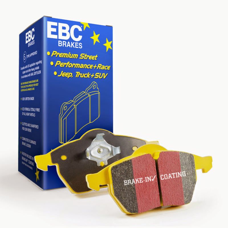 EBC DP41837R - EBCDP41837R - EBC 15+ Lexus NX200t 2.0 Turbo Yellowstuff Front Brake Pads - Shipped in Europe - Tuningsupply.com