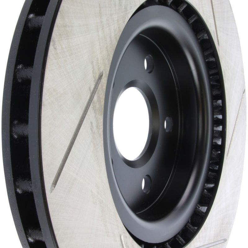 Stoptech 126.62124SR - STO126.62124SR - StopTech Power Slot 10 Camaro SS 8cyl / 09 Pontiac G8 GXP Front Right Slotted Rotor - Shipped in Europe - Tuningsupply.com