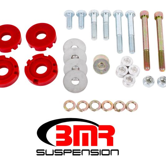 BMR Suspension BK051 - BMRBK051 - BMR 15-17 S550 Mustang Differential Lockout Bushing Kit (Polyurethane) - Red - Shipped in Europe - Tuningsupply.com