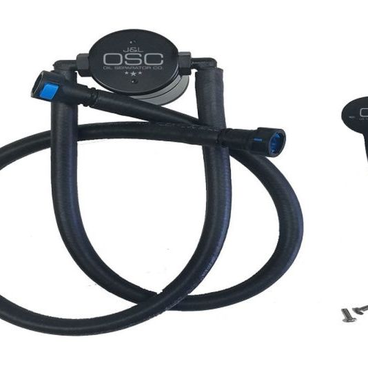 J&L 3082P-B - JLT3082P-B - J&L 12-15 Chevrolet Camaro ZL1 6.2L Passenger Side Oil Separator 3.0 - Black Anodized - Shipped in Europe - Tuningsupply.com