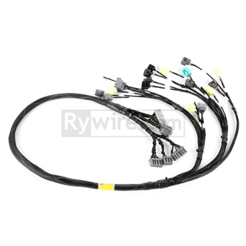 Rywire RY-B2-BASE - RYWRY-B2-BASE - Rywire Honda B-Series OBD2 Tuck Budget Eng Harness w/OBD2 Dist/Inj/Alt/92-95 OBD1 Plug (Adapter Req) - Shipped in Europe - Tuningsupply.com