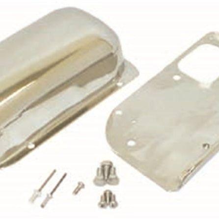 Rugged Ridge 11122.02 - RUG11122.02 - Rugged Ridge 76-86 Jeep CJ Stainless Steel Wiper Motor Cover Kit - Shipped in Europe - Tuningsupply.com