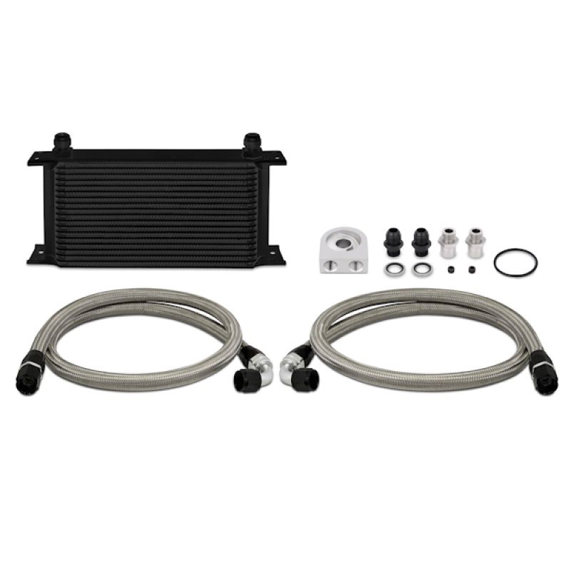 Mishimoto MMOC-ULBK - MISMMOC-ULBK - Mishimoto Universal 19 Row Oil Cooler Kit - Black - Shipped in Europe - Tuningsupply.com
