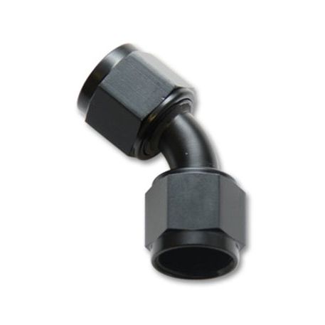 Vibrant 10716 - VIB10716 - Vibrant -16AN X -16AN Female Flare Swivel 45 Deg Fitting (AN To AN) -Anodized Black Only - Shipped in Europe - Tuningsupply.com