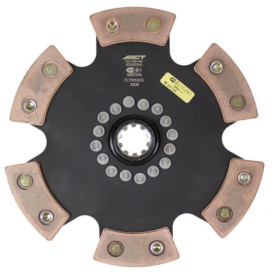 ACT 6240035A - ACT6240035A - ACT 2000 BMW 323Ci 6 Pad Rigid Race Disc - Shipped in Europe - Tuningsupply.com