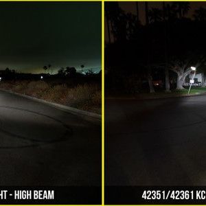 KC HiLiTES 42351 - KCL42351 - KC HiLiTES 07-18 Jeep JK (Not for Rubicon/Sahara) 7in. Gravity LED DOT Headlight (Pair Pack System) - Shipped in Europe - Tuningsupply.com