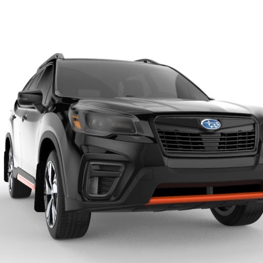 Rally Armor MF52-UR-BLK/GRY - RALMF52-UR-BLK/GRY - Rally Armor 19-21 Subaru Forester Black UR Mud Flap w/ Grey Logo - Shipped in Europe - Tuningsupply.com