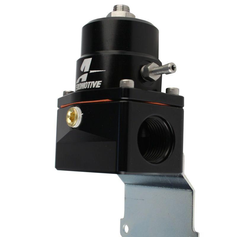 Aeromotive 13128 - AER13128 - Aeromotive Adjustable EFI Regulator (2) -10 Inlet/-6 Return - Black - Shipped in Europe - Tuningsupply.com