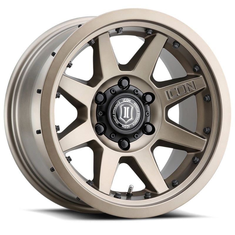 ICON 21817857345BR - ICO21817857345BR - ICON Rebound Pro 17x8.5 5x5 -6mm Offset 4.5in BS 71.5mm Bore Bronze Wheel - Shipped in Europe - Tuningsupply.com