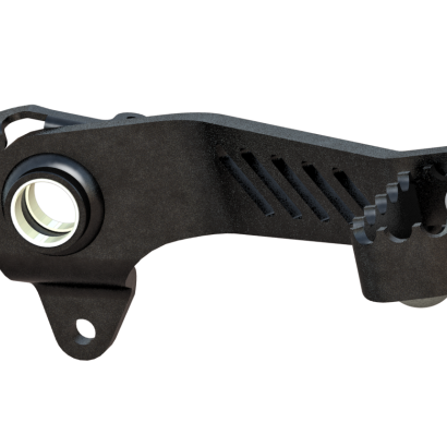 Burly Brand B13-1202B - BURB13-1202B - Burly Brand MX Style Brake Pedal - Black - Shipped in Europe - Tuningsupply.com