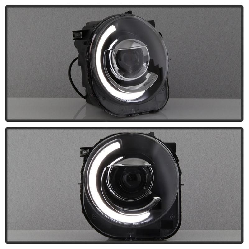 SPYDER 9039720 - SPY9039720 - xTune 15-17 Jeep Renegade Light Bar DRL Projector Headlights -Black (PRO-JH-JREN-LBDRL-BK) - Shipped in Europe - Tuningsupply.com