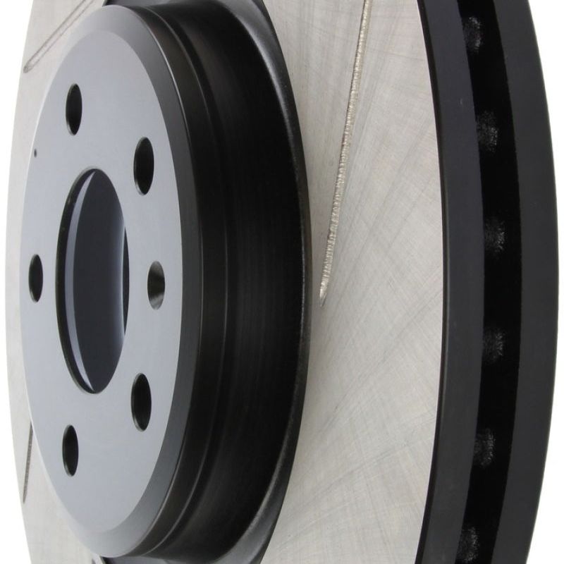 Stoptech 126.33138SL - STO126.33138SL - StopTech Power Slot 12 Audi A6 Quattro/11-12 A7 Quattro / 7/11-13 S4 Front Left Slotted Rotor - Shipped in Europe - Tuningsupply.com