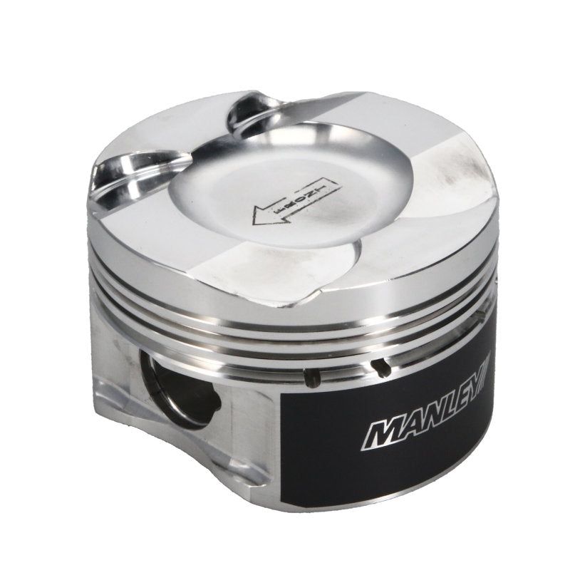 Manley Performance 647000CE-6 - MAN647000CE-6 - Manley BMW N55/S55 37cc Platinum Series Dish Extreme Duty Piston Set - Shipped in Europe - Tuningsupply.com