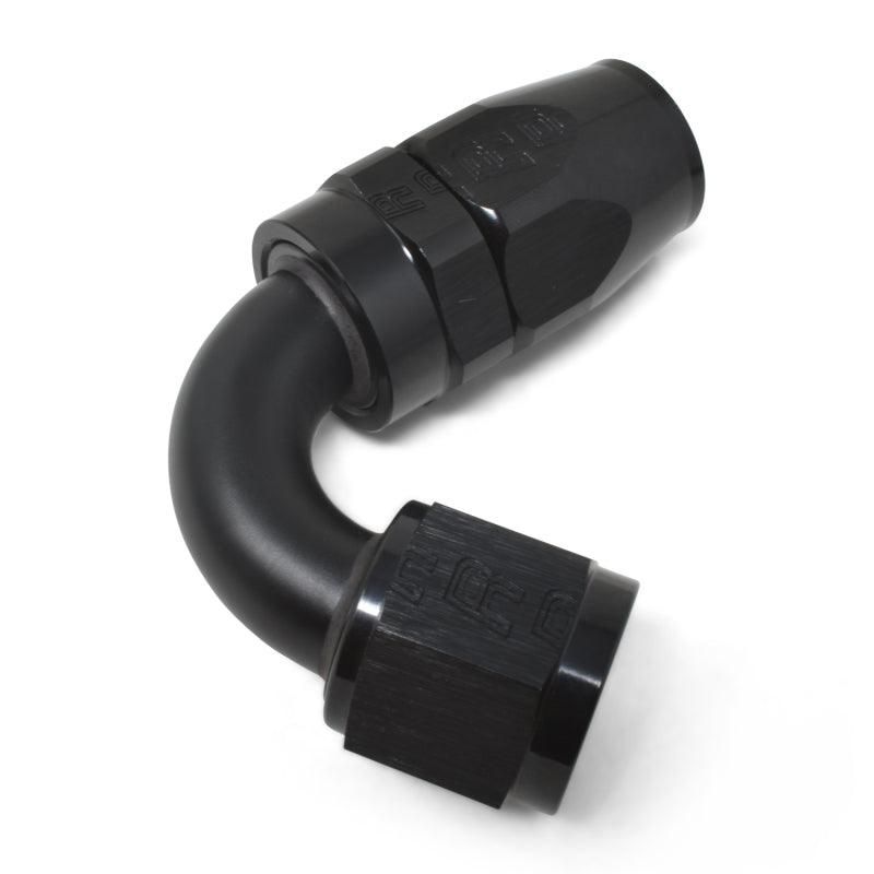 Russell 613405 - RUS613405 - Russell Performance -6 AN Black 120 Degree Full Flow Swivel Hose End - Shipped in Europe - Tuningsupply.com