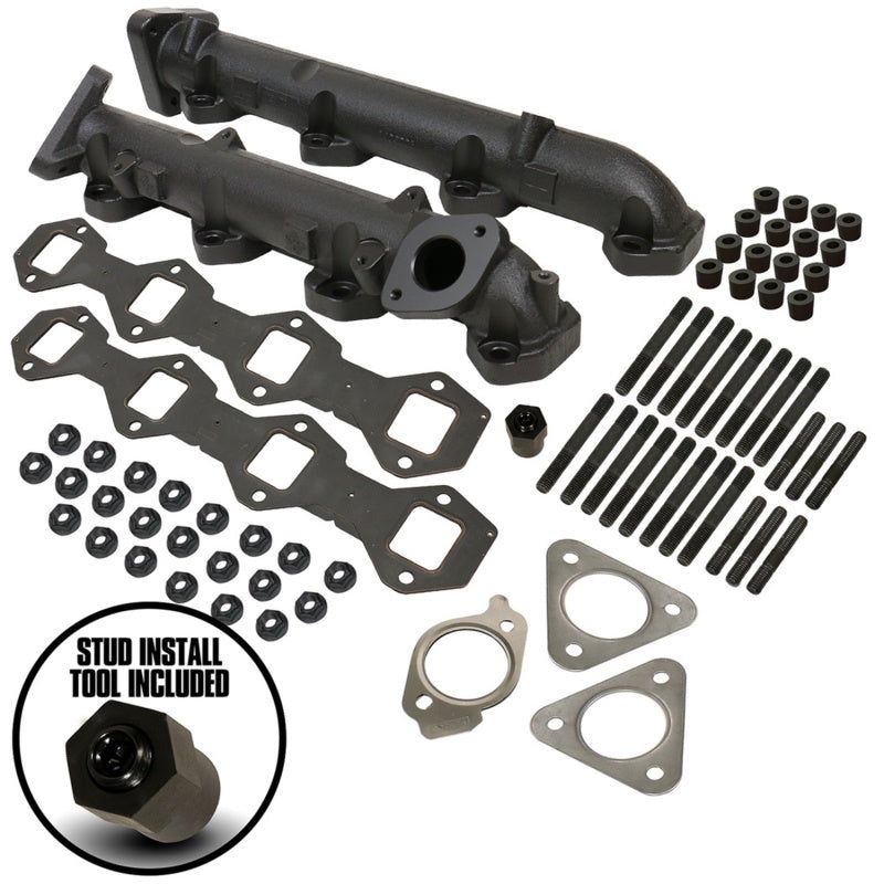 BD Diesel 1043007 - BDD1043007 - BD Diesel Exhaust Manifold Kit - Ford 2011-2014 F250/F350/F450/F550 6.7L PowerStroke - Shipped in Europe - Tuningsupply.com
