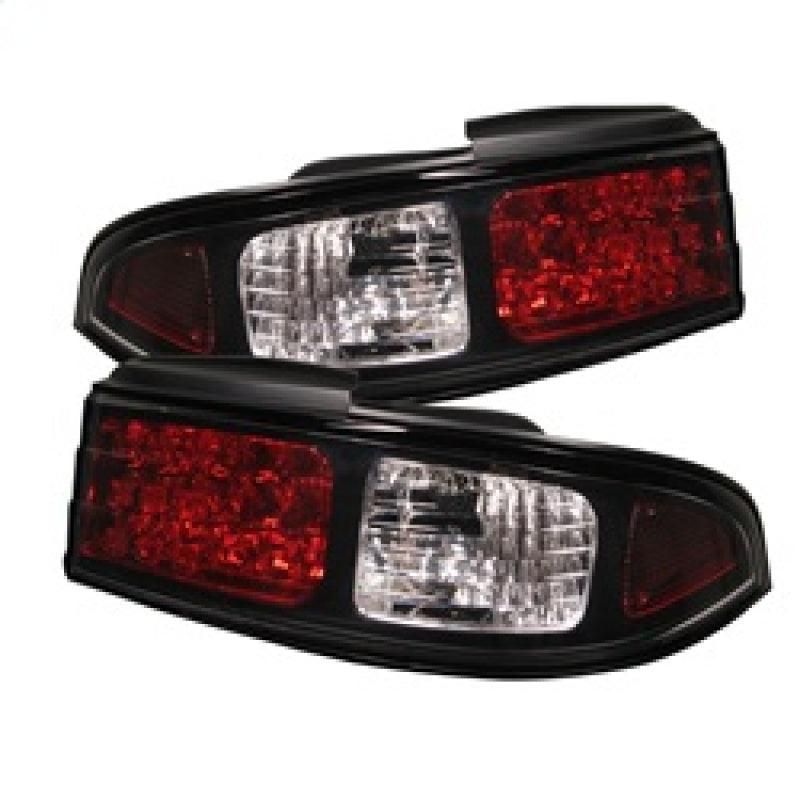 SPYDER 5006622 - SPY5006622 - Spyder Nissan 240SX 95-98 LED Tail Lights Black ALT-YD-N240SX95-LED-BK - Shipped in Europe - Tuningsupply.com