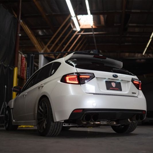 SPYDER 5086730 - SPY5086730 - Spyder 08-14 Subara Impreza WRX Hatchback LED Tail Lights Seq Signal Black ALT-YD-SI085D-SEQ-BK - Shipped in Europe - Tuningsupply.com
