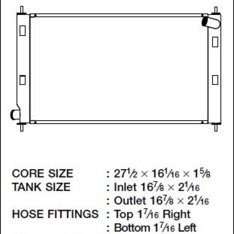 CSF 7019 - CSF7019 - CSF 08-15 Mitsubishi Lancer Evo X Radiator - Shipped in Europe - Tuningsupply.com
