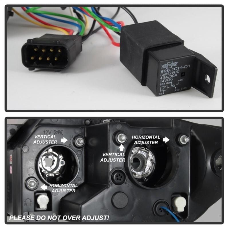 SPYDER 5029676 - SPY5029676 - Spyder BMW Z4 03-08 Projector Headlights Xenon/HID Model Only - LED Halo Black PRO-YD-BMWZ403-HID-BK - Shipped in Europe - Tuningsupply.com