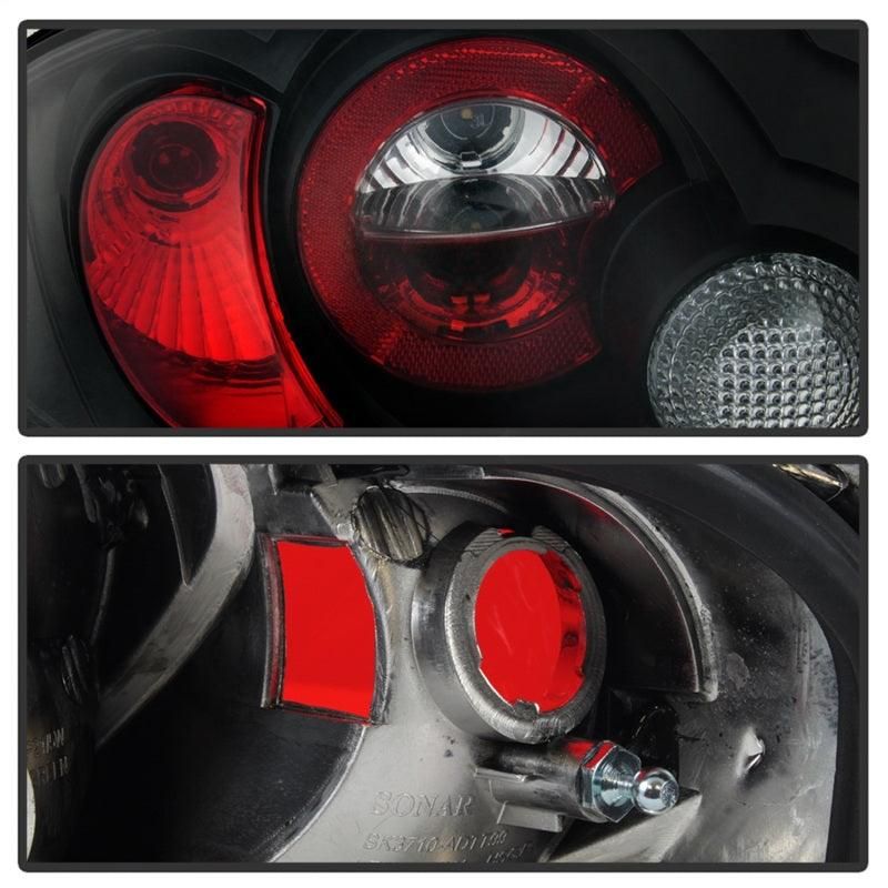 SPYDER 5000408 - SPY5000408 - Spyder Audi TT 00-06 Euro Style Tail Lights Black ALT-YD-ATT99-BK - Shipped in Europe - Tuningsupply.com