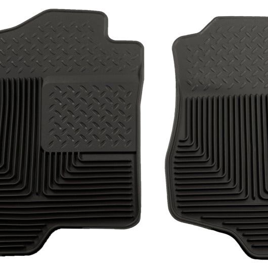 Husky Liners 51181 - HSL51181 - Husky Liners 07-12 GM Silverado/Sierra/Tahoe/Yukon/Escalade Heavy Duty Black Front Floor Mats - Shipped in Europe - Tuningsupply.com