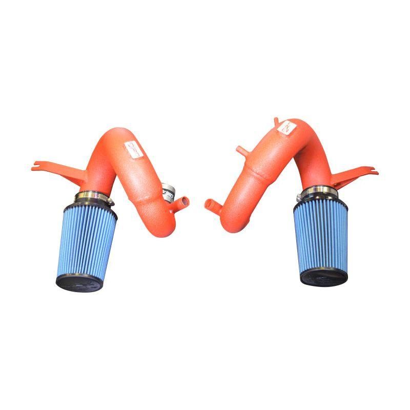 Injen SP1350WR - INJSP1350WR - Injen 18-20 Kia Stinger 3.3L Twin Turbo Wrinkle Red Short Ram Air Intake - Shipped in Europe - Tuningsupply.com