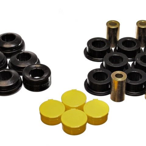 Energy Suspension 16.3118G - ENG16.3118G - Energy Suspension 01-05 Honda Civic/CRX / 02-05 Civic Si Black Rear Control Arm Bushing Set - Shipped in Europe - Tuningsupply.com