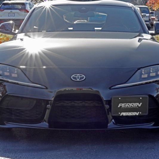Perrin Performance PTP-BDY-200 - PERPTP-BDY-200 - PERRIN 20-25 Toyota Supra License Plate Relocation Kit - Shipped in Europe - Tuningsupply.com