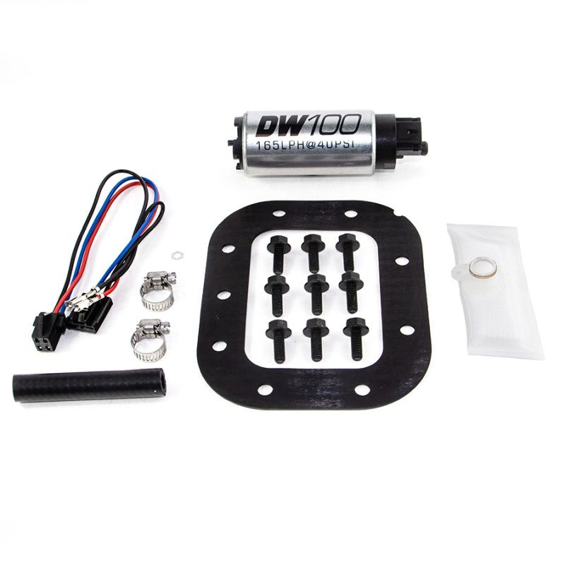 DeatschWerks 9-101-1029 - DWK9-101-1029 - DeatschWerks 165 LPH In-Tank Fuel Pump w/ 90-96 Chevrolet Corvette (exc. ZR-1) Install Kit - Shipped in Europe - Tuningsupply.com