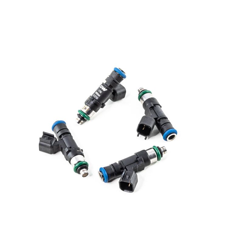 DeatschWerks 17U-08-0650-4 - DWK17U-08-0650-4 - DeatschWerks 02-15 Honda Civic Si K20/K24 650cc Injectors - Set of 4 - Shipped in Europe - Tuningsupply.com