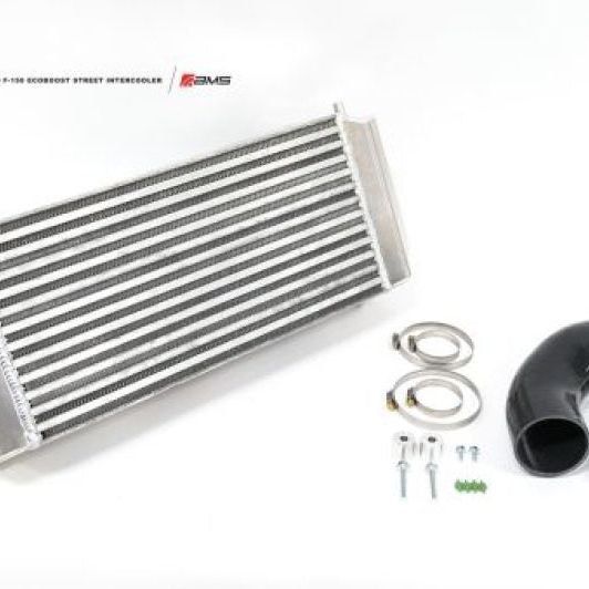 AMS AMS.32.09.0001-1 - AMSAMS.32.09.0001-1 - AMS Performance 2015+ Ford F-150 2.7L/3.5L / 17-19 Ford Raptor 3.5L 5.5in Thick Intercooler Upgrade - Shipped in Europe - Tuningsupply.com