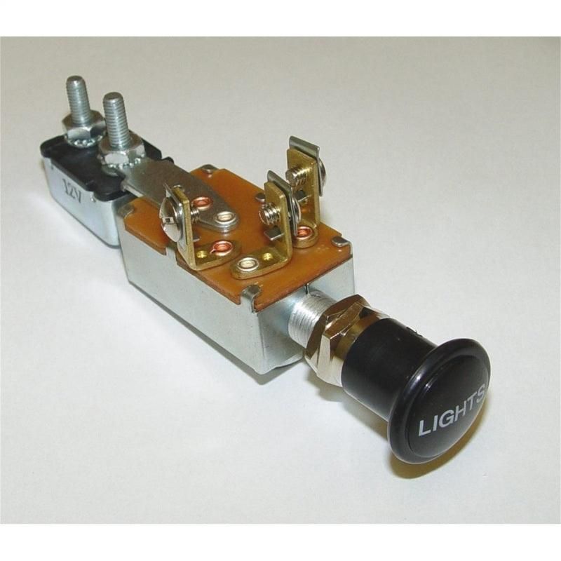 OMIX 17234.01 - OMI17234.01 - Omix Headlight Switch 46-71 Willys & Jeep Models - Shipped in Europe - Tuningsupply.com