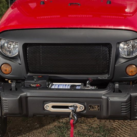 Rugged Ridge 12034.01 - RUG12034.01 - Rugged Ridge Spartan Grille 07-18 Jeep Wrangler JK - Shipped in Europe - Tuningsupply.com