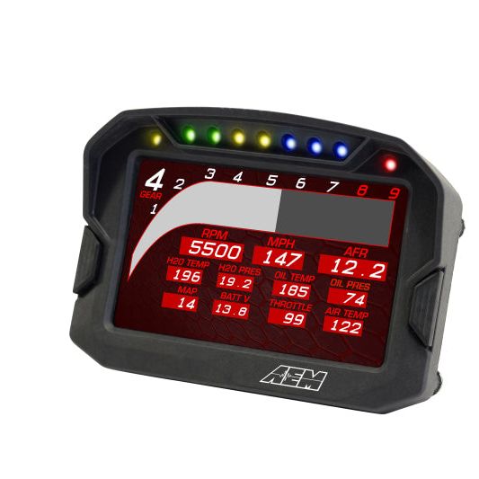 AEM 30-5602 - AEM30-5602 - AEM CD-5G Carbon Digital Dash Display w/ Interal 10Hz GPS & Antenna - Shipped in Europe - Tuningsupply.com