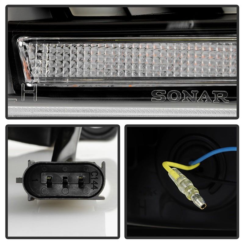 SPYDER 5088680 - SPY5088680 - Spyder 11-13 Dodge Durango (HID Model Only) Projector Headlights - Black PRO-YD-DDU11HIDSI-BK - Shipped in Europe - Tuningsupply.com