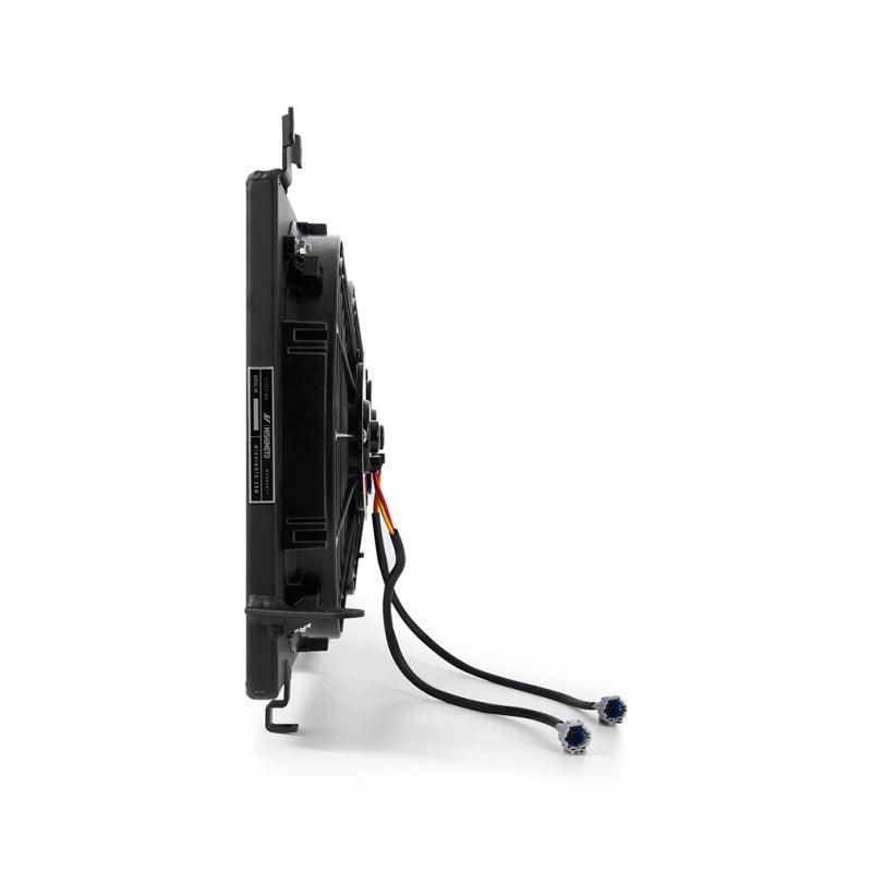 Mishimoto MMFS-STI-08PBK - MISMMFS-STI-08PBK - Mishimoto 08+ Subaru WRX/STI PNP Aluminum Fan Shroud Black - Shipped in Europe - Tuningsupply.com