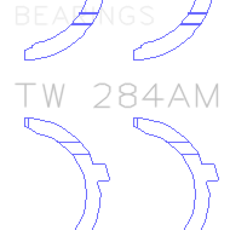 King Engine Bearings GTW284AM - KINGTW284AM - King Engine Bearings Toyota/Lexus 2JZGE/2JZGTE 3.0L Thrust Washer Set - Shipped in Europe - Tuningsupply.com