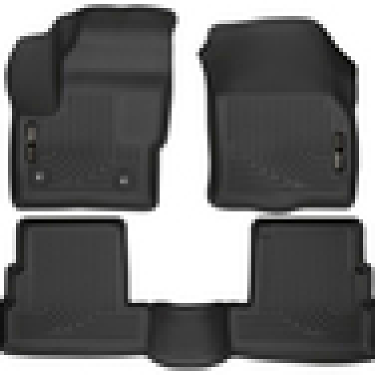 Husky Liners 99301 - HSL99301 - Husky Liners 2015 Lincoln MKC WeatherBeater Black Front & Second Seat Floor Liner - Shipped in Europe - Tuningsupply.com