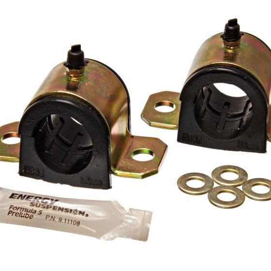 Energy Suspension 8.5121G - ENG8.5121G - Energy Suspension 93-98 Toyota Supra Black 30mm Front Sway Bar Frame Bushings - Shipped in Europe - Tuningsupply.com