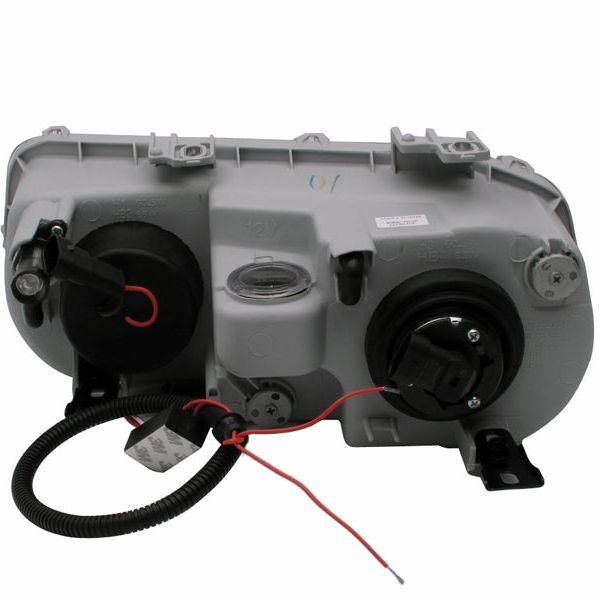 ANZO 121003 - ANZ121003 - ANZO 1994-1997 Acura Integra Projector Headlights w/ Halo Black - Shipped in Europe - Tuningsupply.com