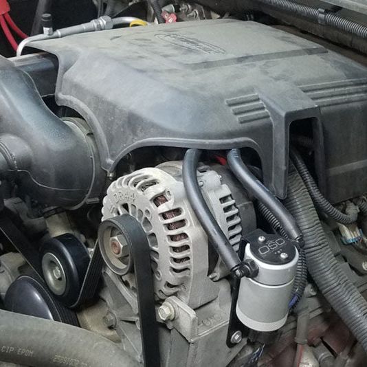 J&L 3084D-C - JLT3084D-C - J&L 97-13 Chevy/GM Truck/SUV 4.8L/5.3L/6.0L/6.2L Driver Side Oil Separator 3.0 - Clear Anodized - Shipped in Europe - Tuningsupply.com